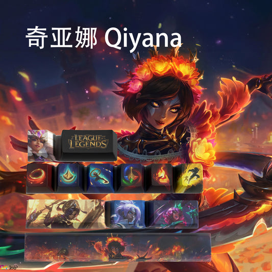 Qiyana keycaps