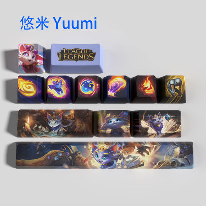 Yuumi keycaps