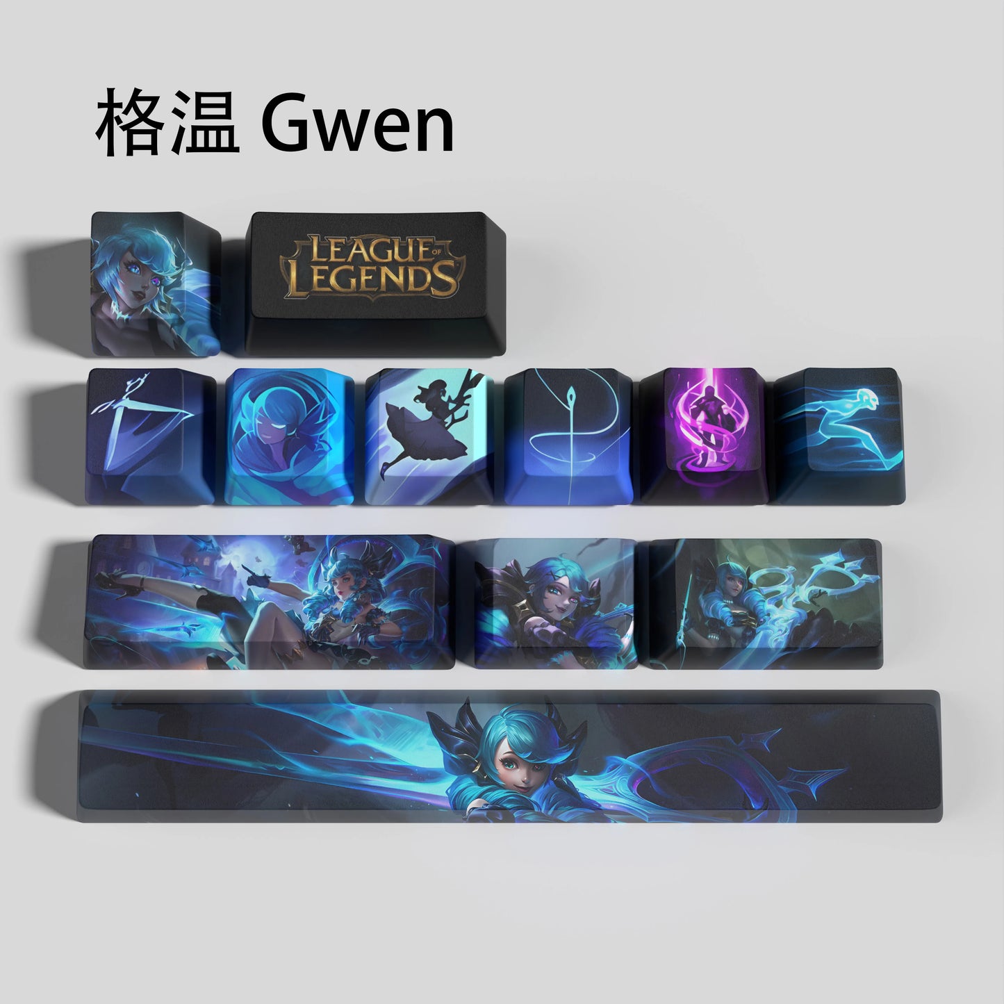Gwen keycaps