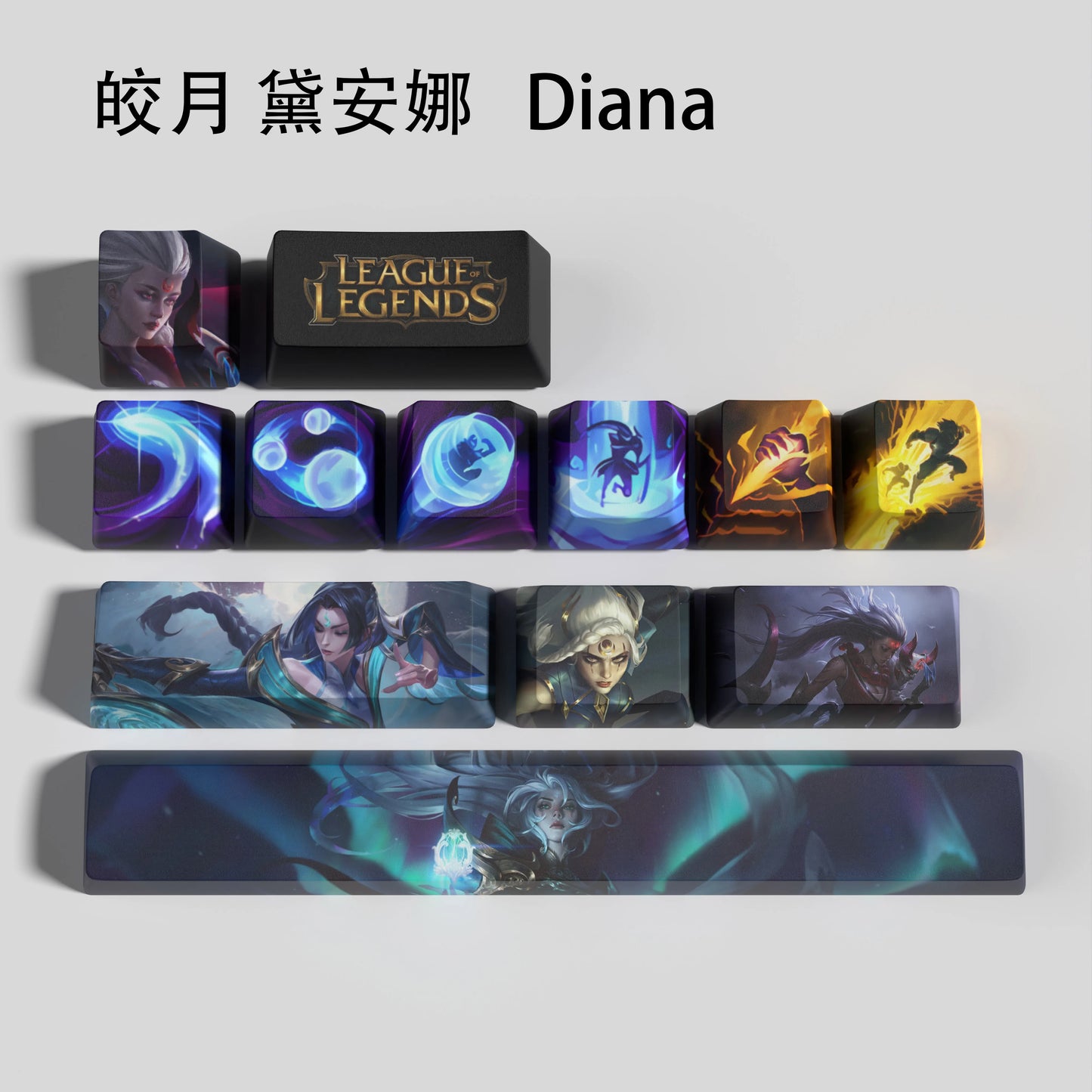 Diana keycaps